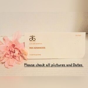Arbonne RE9 Advanced Skin Care Anti Aging 7 Pc Sample Packs .1 oz New Old Stock